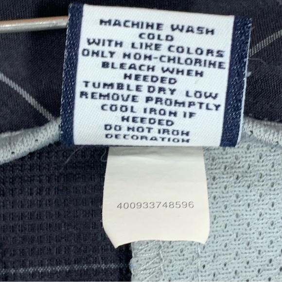 Fila~Men’s Sport Golf Shorts~Black Plaid~10” Inseam~Sz‎ 40 - Picture 7 of 8